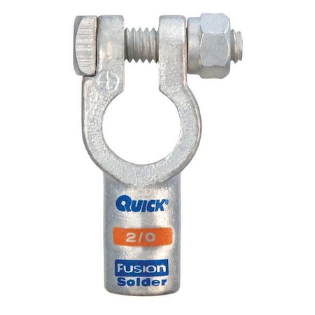 Clamp, Solder, 2/0, Positive, PK5 MPN:406320P