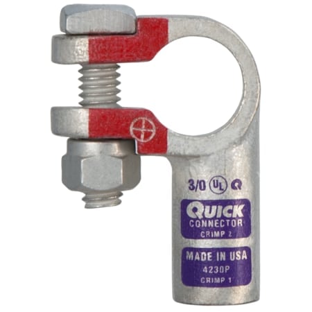 Left. Elbow Crimp, Neg, 1/0, PK5 MPN:4210-005N
