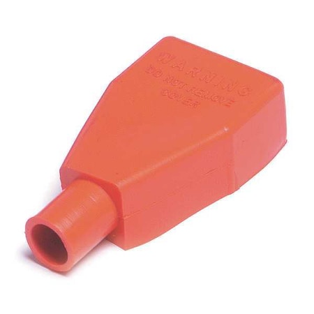 Terminal Protector, Plug-In, PVC, Red, PK5 MPN:5724-360-005R