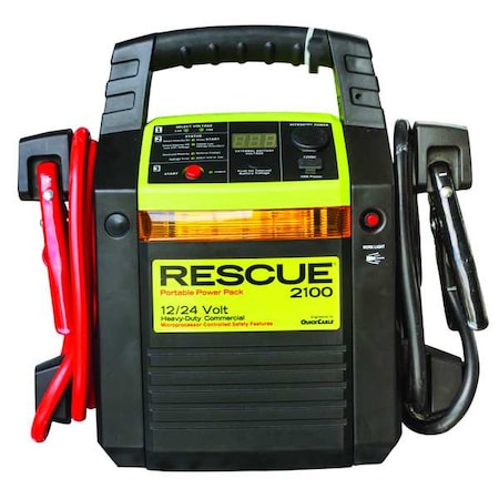 Portable Power Pack, 2 ga. Cable, 12/24VDC MPN:604063-360-001