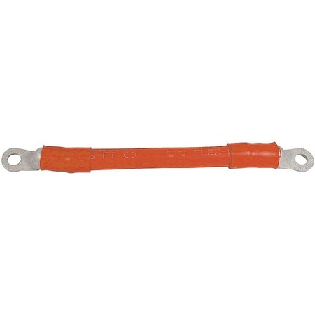 Battery Harness, 17-1/2 In, 2/0 ga, Red, PK5 MPN:7631-525-005P