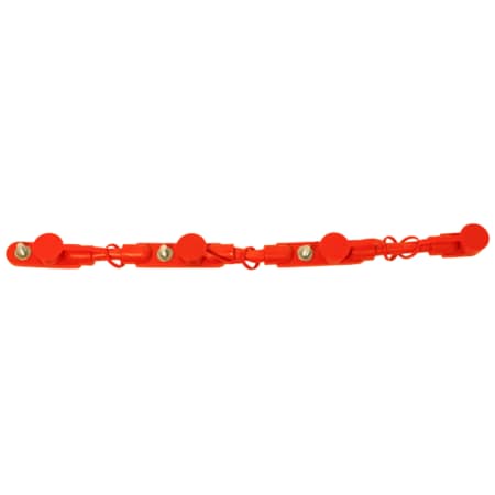Overmolded Harness, 4 Battery, Red MPN:9124
