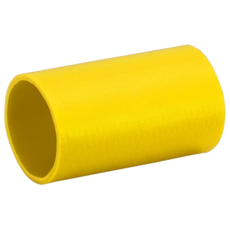 Heat Shrink Tube, Single Wall, Dual Wall, 2:1 I.D. Shrink Ratio, Yellow, 6 in, 5 PK MPN:5666-005YW