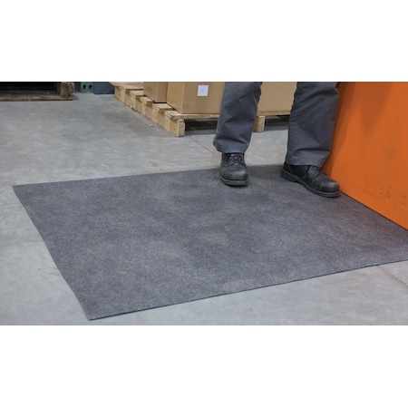 Floor Protector Mat, Battery Acid, 50Ft, 25 Pack MPN:510170-050