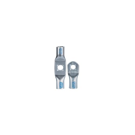 Locking Anti-Rotating Lug, 3/0 AWG Max, Standard Barrel, Copper, None, 5 PK MPN:141319-005