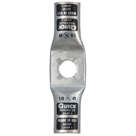 Locking Anti Rotating Stackable Magna Lug, 4/0 AWG Max, Copper, None, 5 PK MPN:6540-005F