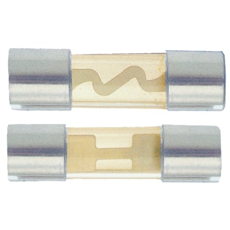 Glass Fuse, 3A, 32V AC, Clear, 100 PK MPN:509201-100