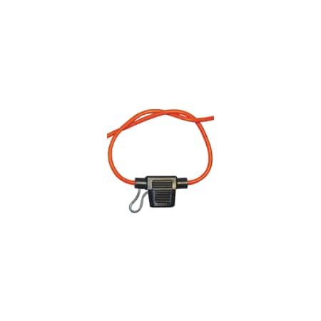 Fuse Holder, 20A Amp Range, Wire Leads, Mini Blade Fuse Type MPN:509602-2001