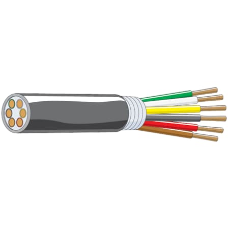 Multi-Cond Jacketed Trailer Cable, 16/6 MPN:234201-500