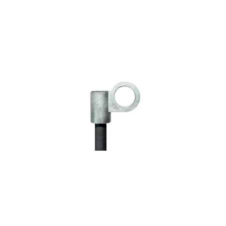 Small Bore Offset Leadhead Cable, 2 AWG, Red, Stranded, 120 in MPN:214135-001