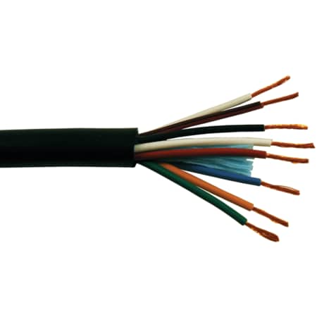 Control Cable, TC, 18 AWG, 8 C, Neoprene, Stranded, 600V, Indoor/Outdoor, 100 ft MPN:220106-100