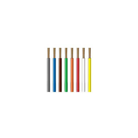 Primary Wire, GPT, 18 AWG, Copper, Brown, PVC Jacket, Stranded MPN:230201-045