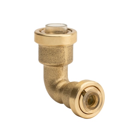 Elbow, Brass, Push-Fit1/4