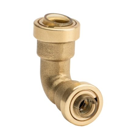 Elbow, Brass, Push-Fit3/8