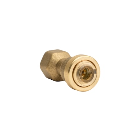 Strt, Brass, Push-Fit1/4in, FNPT1/4in MPN:HV-FA-0250