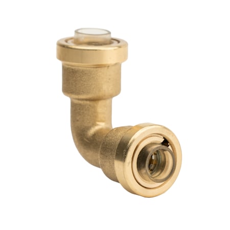 Elbow, Brass, Push-Fit3/8