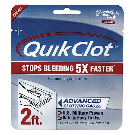 Gauze Pad, White, 2 ft. L, 3