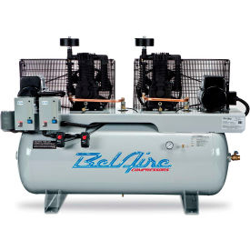 Belaire 6320D4 20 HP Duplex Compressor 200 Gallon's 175 PSI 70 CFM 3-Phase 460V 8090254874
