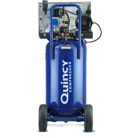 Quincy Q12124VPQ Single-Stage Portable Air Compressor 2HP 24 Gallon Vertical 115V Single Phase 1129740227
