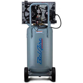 Belaire Single Stage Portable Air Compressor Vertical 2 HP 24 Gallon Capacity 115/230V 5024VP