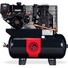 Chicago Pneumatic Two Stage Air Compressor w/ Intek Engine 10 HP 30 Gallon Capacity RCP-1030G