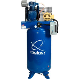 Quincy QT™ Pro Two-Stage Air Compressor 5 HP 80 Gallon Vertical 200V-3-Phase 2020040700