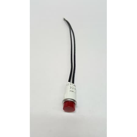 Indicator Light, Red, 125 Volt MPN:101-2202