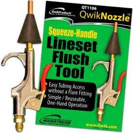 Qwik Products System Flush® QwikNozzle™ Trigger Style Lineset Flush Tool QT1106 QT1106 - Pkg Qty 6