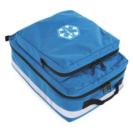 Pannier Bag, Cordura Nylon, 16 in L, 12 in W, Blue MPN:RB-1315-RB