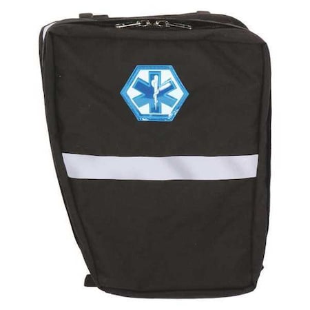 Pannier Bag, Cordura Nylon, 12 in L, 7 in W, Black MPN:RB-1323-BK