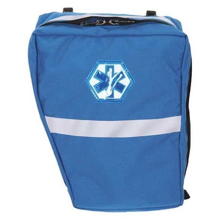 Pannier Bag, Cordura Nylon, 12 in L, 7 in W, Blue MPN:RB-1323-RB