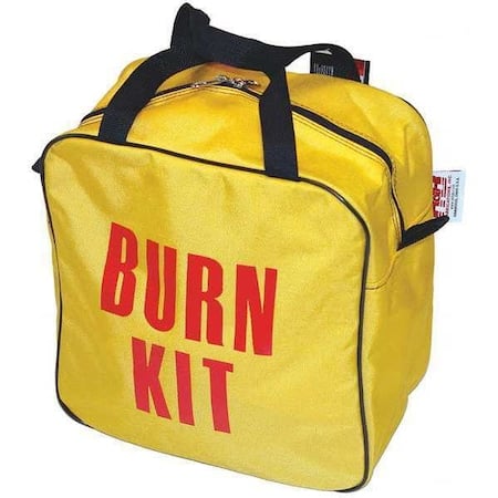 Burn Kit Bag, Nylon, 7 in L, 11 in W, Yellow MPN:RB-177-YL