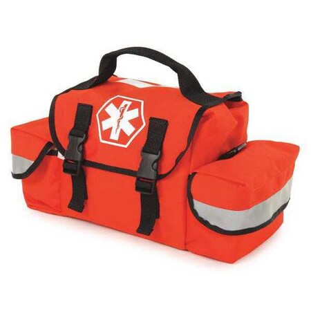 Trauma Bag, Cordura Nylon, 7 in L, 15 in W, Orange MPN:RB-200-OR