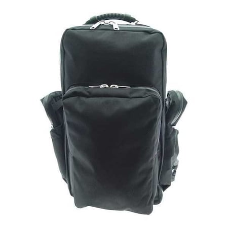 Backpack, Cordura Nylon, 11 in L, 6 in W, Black MPN:RB-365BK-BD