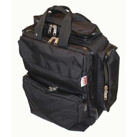 Trauma Backpack, Cordura Nylon, 7 in L, 15 in W, Black MPN:RB-375BK