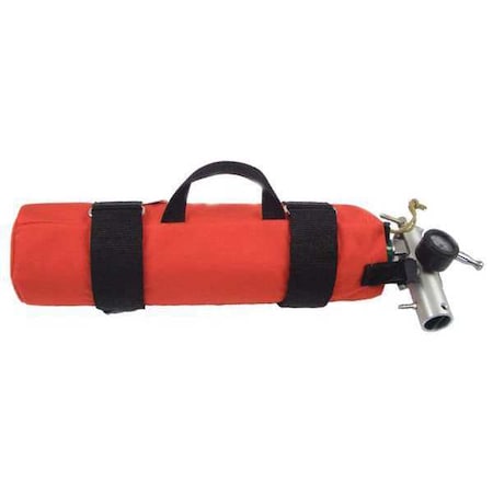 Oxygen Cylinder Sleeve, Orange, 16-1/2