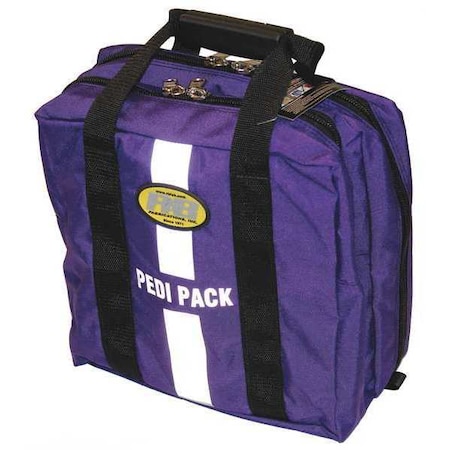 Bag, Cordura Nylon, 13 in L, 6 1/2 in W, Purple MPN:RB-829-P