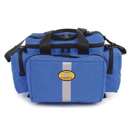 Trauma Bag, Cordura Nylon, 18 in L, 14 in W, Blue MPN:RB-A500X-RB-A