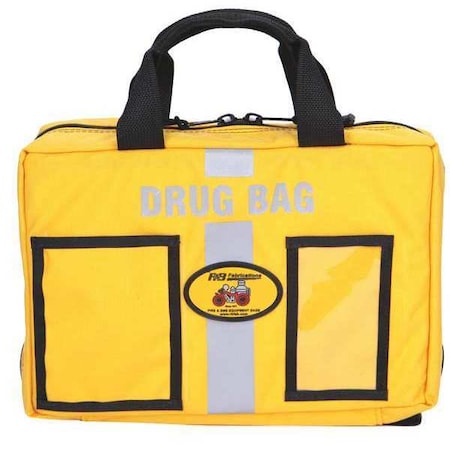 Storage Bag, Cordura Nylon, 14 in L, 9 1/2 in W, Yellow MPN:RB-S450-YL