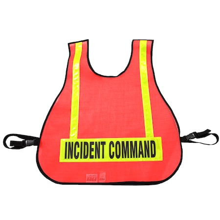 Incident Command Safety Vest, Safety Ora MPN:003L-OR-IC