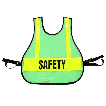 Traffic Vest with Safety, Lime Green MPN:003LG-SAF