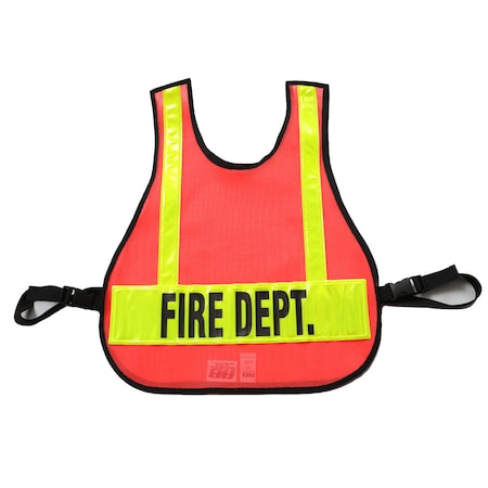 Safety Vest Fire Dept, Safety, Orange MPN:003OR-FD