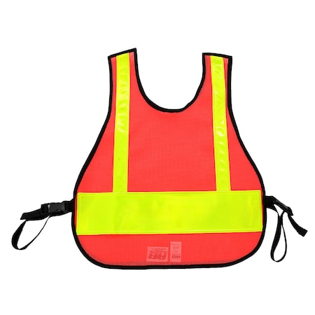 Traffic Safety Vest, Safety, Orange MPN:003OR-PLN