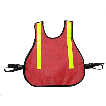 Traffic Safety Vest, Safety Red MPN:003RD