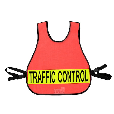 Safety Vest Traffic Control, Safety, Or MPN:005OR-TC