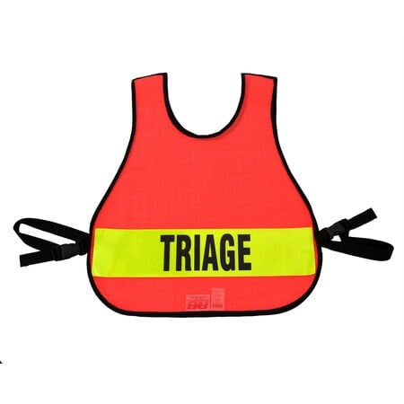 Safety Vest Triage, Safety, Orange MPN:005OR-TRI