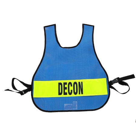 Safety Vest Decon, Royal Blue MPN:005RB-DE