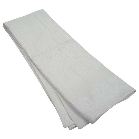 Bath Towel, 24x48 In., White, PK12 MPN:62410
