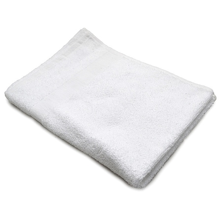 Bath Towel, 24x50 In., White, PK12 MPN:X01130
