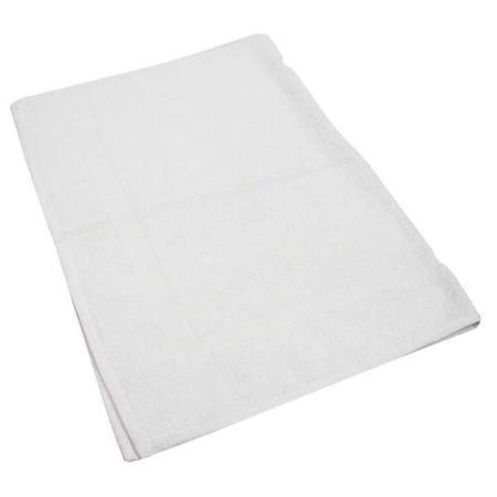 Bath Mat, 21x34 In., White, PK12 MPN:X04400